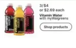 Walgreens Vitamin Water offer