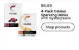Walgreens Celsius Sparkling Drinks offer