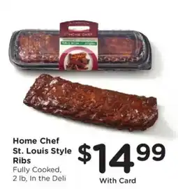 Kroger Home Chef St. Louis Style Ribs offer