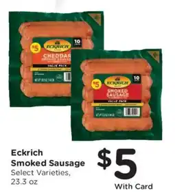 Kroger Eckrich Smoked Sausage offer
