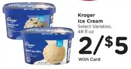 Kroger Kroger ice cream offer
