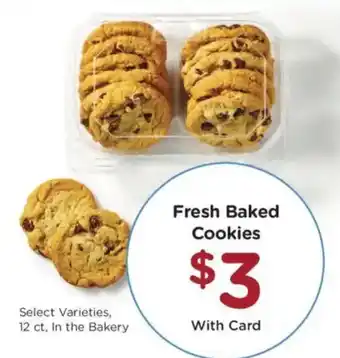 Kroger Fresh Baked Cookies offer