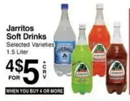 Superior Grocers Jarritos Soft Drinks offer
