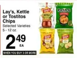 Superior Grocers Lay's, Kettle or Tostitos Chips offer