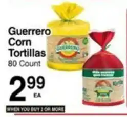 Superior Grocers Guerrero Corn Tortillas offer