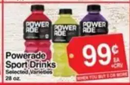Superior Grocers Powerade Sport Drinks offer