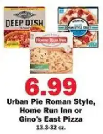 Schnucks Urban Pie Roman Style, Home Run Inn or Gino's East Pizza offer