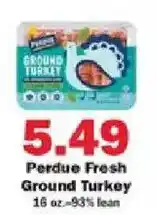 Schnucks Perdue Fresh Ground Turkey offer