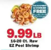 Schnucks EZ Peel Shrimp offer
