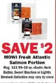 Schnucks Mowi Fresh Atlantic Salmon Portion offer