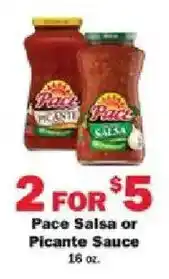 Schnucks Pace Salsa or Picante Sauce offer