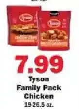Schnucks Tyson Family Pack Chicken offer