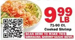 Schnucks Cooked Shrimp offer