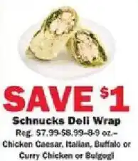 Schnucks Schnucks Deli Wrap offer