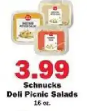 Schnucks Schnucks Deli Picnic Salads offer