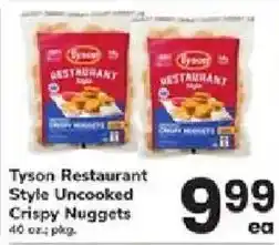 ACME Tyson Restaurant Style Uncooked Crispy Nuggets offer