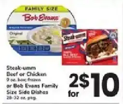 ACME Bob Evans Steak-umm Beef or Chicken offer