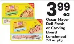 ACME Oscar Mayer Deli Fresh or Carving Board Lunchmeat offer