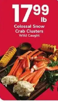 ACME Colossal Snow Crab Clusters offer