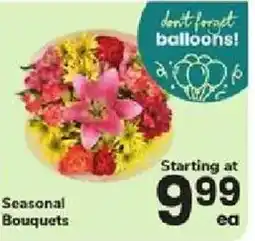 ACME Seasonal Bouquets offer