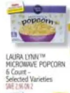 Ingles Markets Laura Lynn microwave popcorn offer