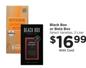 Kroger Black Box or Bota Box offer