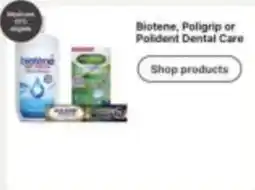 Walgreens Biotene, Poligrip or Polident Dental Care offer
