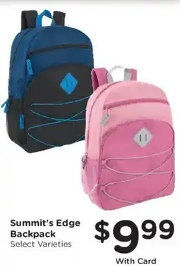 Ralphs Summit's Edge Backpack offer