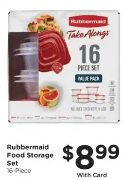 Ralphs Rubbermaid food storage set offer