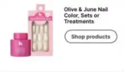 Walgreens Olive & June Nail Color, Sets or Treatments offer