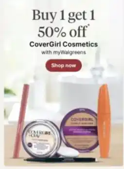 Walgreens CoverGirl Cosmetics offer