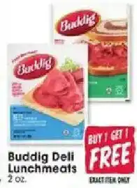 Jewel-Osco Buddig Deli Lunchmeats offer