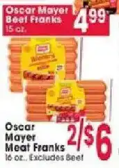 Jewel-Osco Oscar Mayer Meat Franks offer