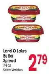 Jewel-Osco Land O Lakes butter spread offer