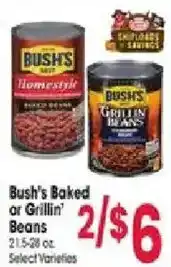 Jewel-Osco Bush's Baked or Grillin' Beans offer