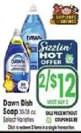 Jewel-Osco Dawn Dish Soap offer