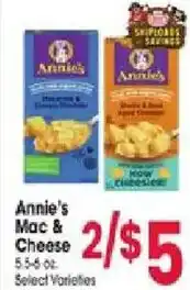 Jewel-Osco Annie's Mac & Cheese offer