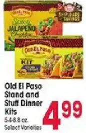 Jewel-Osco Old El Paso Stand and Stuff Dinner Kits offer