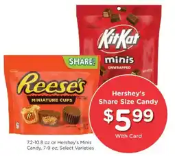 Kroger Hershey's Share Size Candy offer