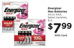 Kroger Energizer Max Batteries offer