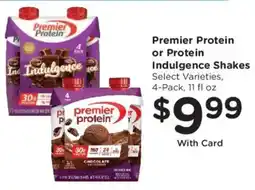 Kroger Premier Protein Indulgence Shakes offer