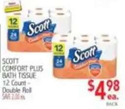 Ingles Markets Scott comfort plus bath tissue offer