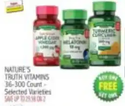 Ingles Markets Nature's Truth Vitamins offer