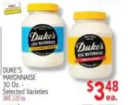 Ingles Markets Duke's mayonnaise offer