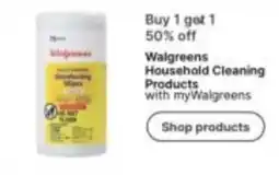 Walgreens Walgreens household cleaning products offer