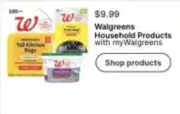 Walgreens Walgreens household products offer