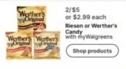 Walgreens Werther's Original Candy offer
