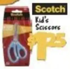 Big Lots Scotch kid's scissors offer