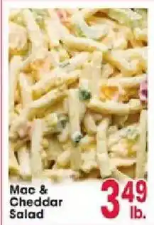 Jewel-Osco Mac & Cheddar Salad offer