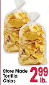 Jewel-Osco Store Made Tortilla Chips offer